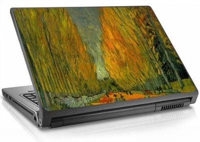Large Laptop Skin - Vincent Van Gogh Alyscamps by WraptorSkinz