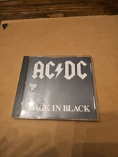 AC/DC Back In Black CD (1987, Atlantic) A2 16018 1st Columbia House Club Edition
