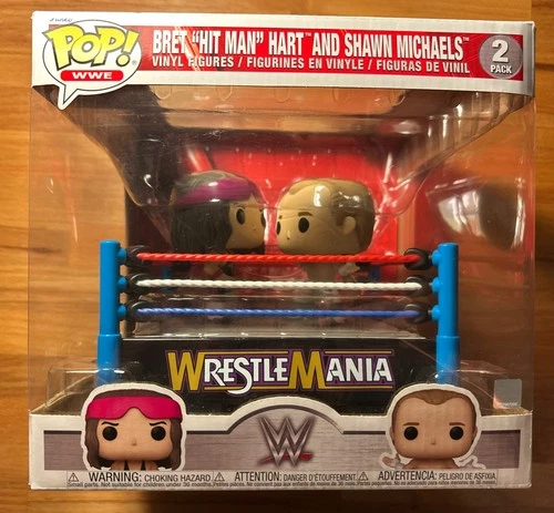 Funko Pop! Moments: WWE - Bret "Hit Man" Hart And Shawn Michaels - 2 Pack