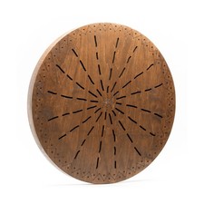 Waterfall Disk 20 inch Meditative Wooden Ocean Drum for Relaxing Sound Bath