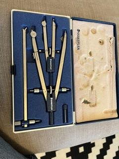 Staedtler Mars Superbow 533 03 N Vintage Compass Drawing Set German