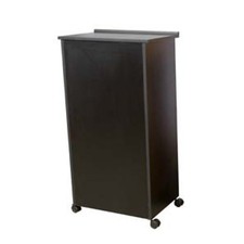 Oak Street Mfg M8810BLK 24 1/2 in Black Host Station