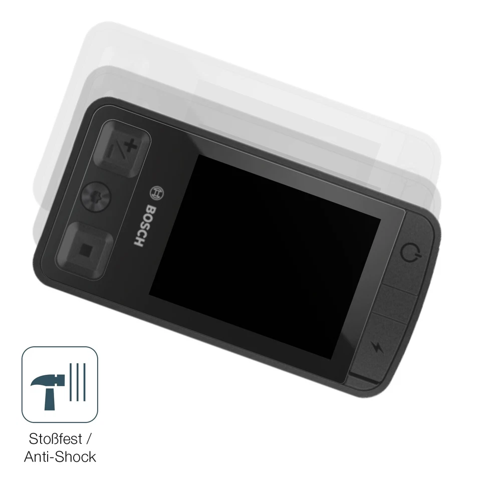 2x Protection ecrán pour Bosch Kiox 400C mat Verre souple Film Protecteur 9H - Photo 4/4