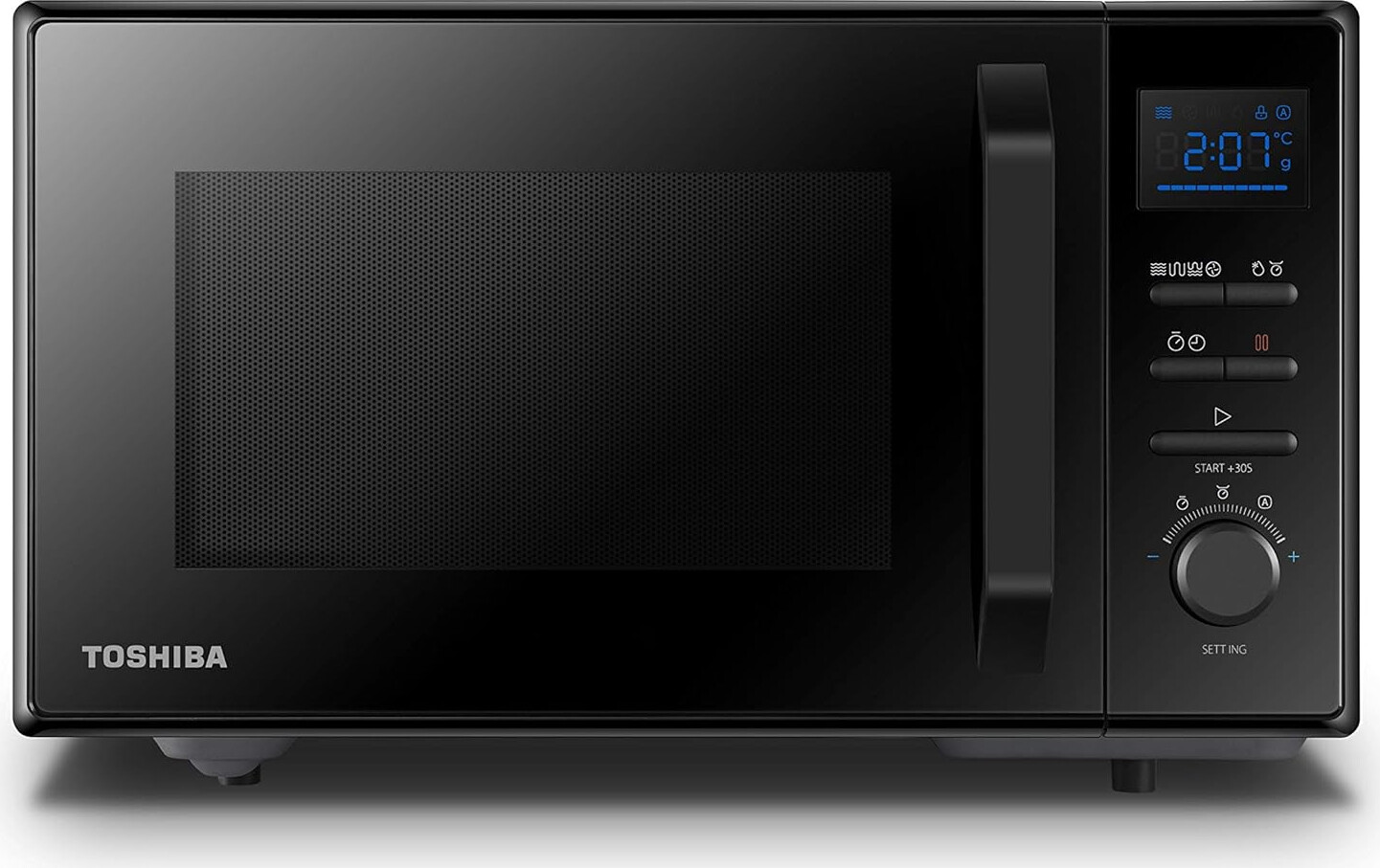 Forno a Microonde Toshiba MV-AC25T(BK) 25 Litri 900W Grill Nero Moderno