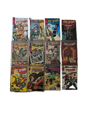 Comics Die Spinne Spiderman Hefte Comic Marvel Konvolut Sammlung