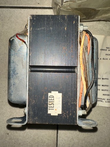 Douglas KT-88 6550 EL-34 100W PP tube valve vintage output transformer UK made
