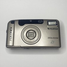 FUJI FUJIFILM 250IX ZOOM 35MM FILM CAMERA  FOTONEX; POINT  SHOOT -NOT TESTED