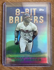 2025 Topps Series 1 Celebration -Bryce Harper 8-Bit Ballers #8B-5 Phillies 62/99