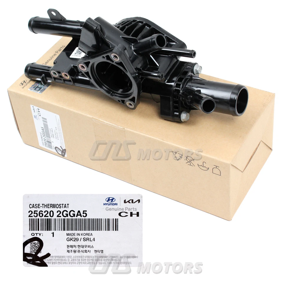 ⭐GENUINE⭐ Thermostat Housing for 2015-20 Santa Fe Sonata Optima 2.4L 256202GGA5 Foto 2 de 4