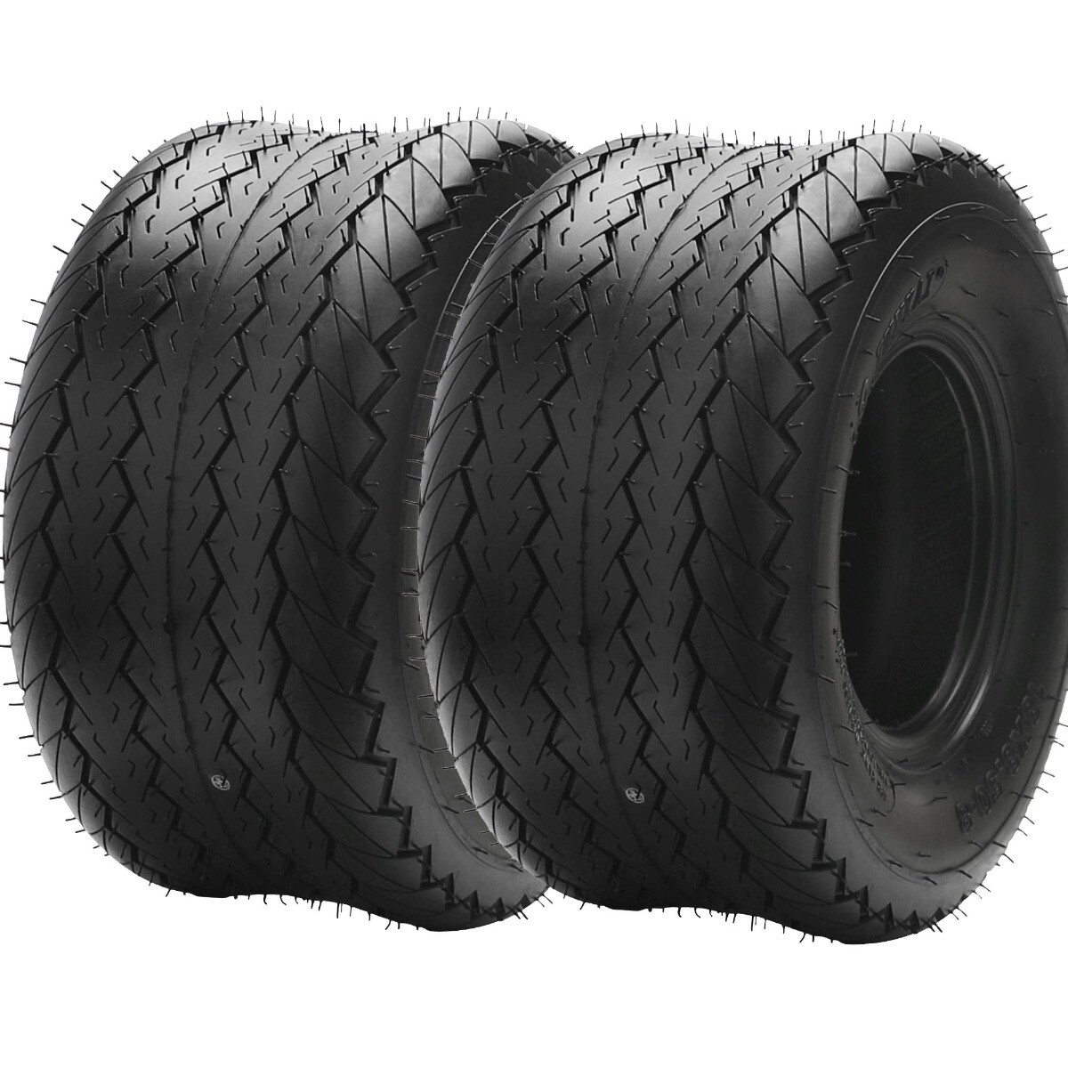 2pc 18x8.50-8 Lawn Mower Garden Tractor Turf Tires 4 Ply 18x8.50x8 18x8.5-8 Golf