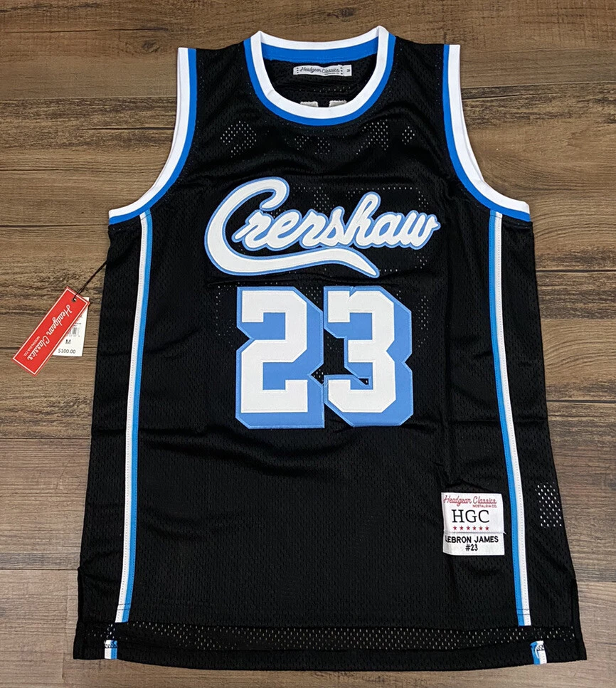 Lebron James #23 Crenshaw Lakers Headgear Classics NBA Basketball