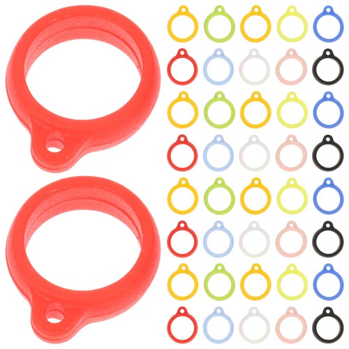 50 Pcs Hanging Rope Silicone Anti-loss Ring Man Universal Phone Lanyard Strap - Photo 4/12