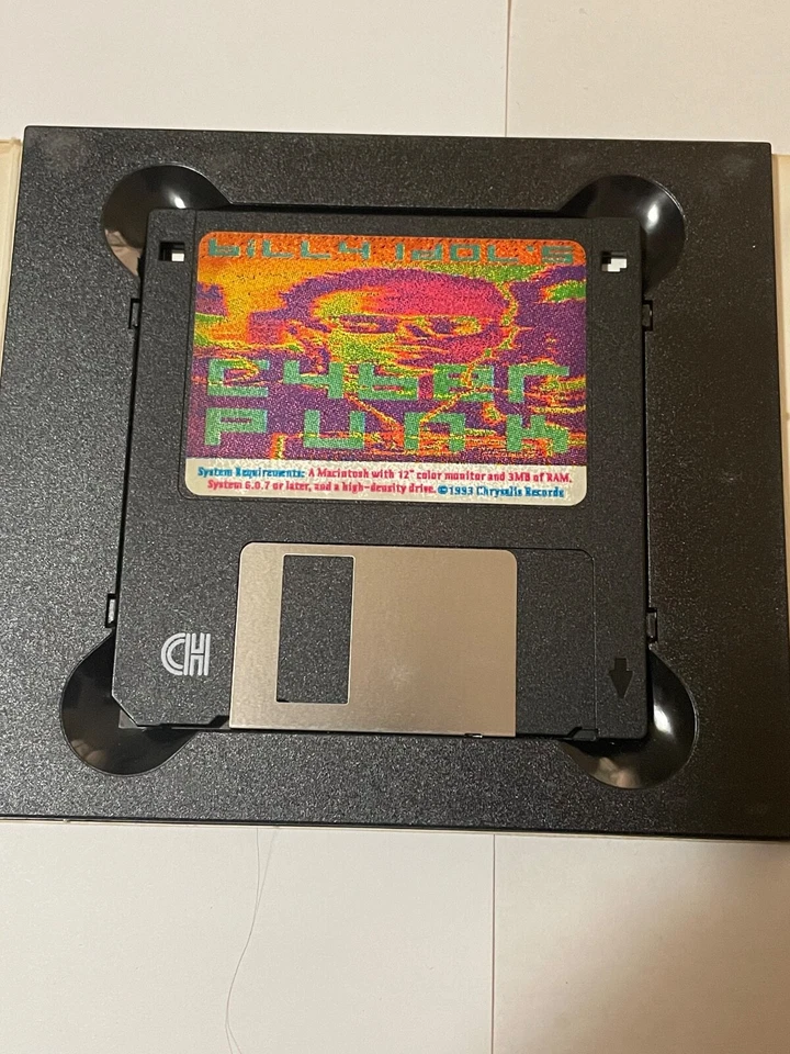 BILLY IDOL Shock To The System CD Promo with Floppy Disk 1993 RARE +BONUS CD ! Foto 4 de 4