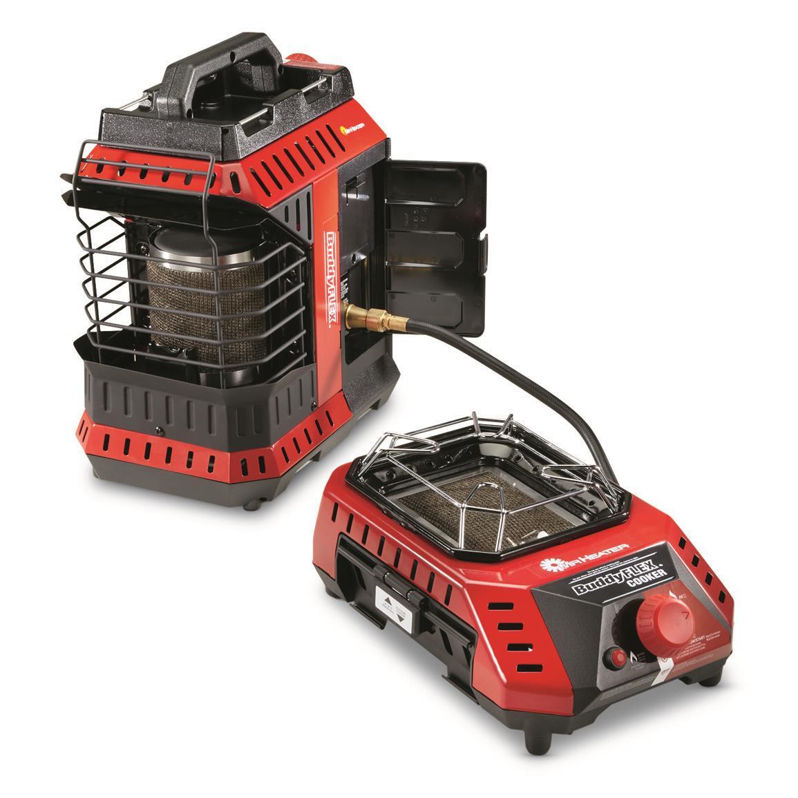 New Mr. Heater BuddyFLEX Portable Radiant Heater and Cooker Attachment |  eBay