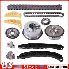 TIMING CHAIN KIT CAMSHAFT VVT GEAR FOR KIA SORENTO OPTIMA SPORTAGE 2.4 2.0 G4KJ