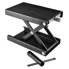 1100 LB MOTORCYCLE DIRT BIKE ATV SCISSOR MINI JACK LIFT STAND CENTER FLOOR NEW!