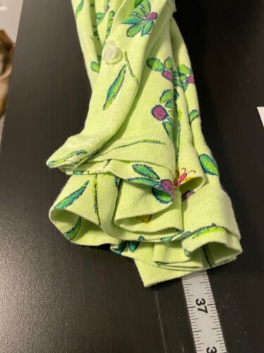 Vintage Fresh Produce Womens Sundress Medium Green Floral Summer Boho 90s READ - Picture 8 of 9