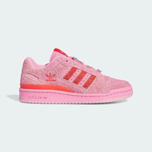 New Adidas Forum Low CL "The Grinch" Shoes - Bliss Pink (ID8895) Last Stocks - 第 2/9 張圖片