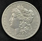 1883-S Morgan Silver Dollar, AU+, Nice Coin, Tough In AU GRADE!!