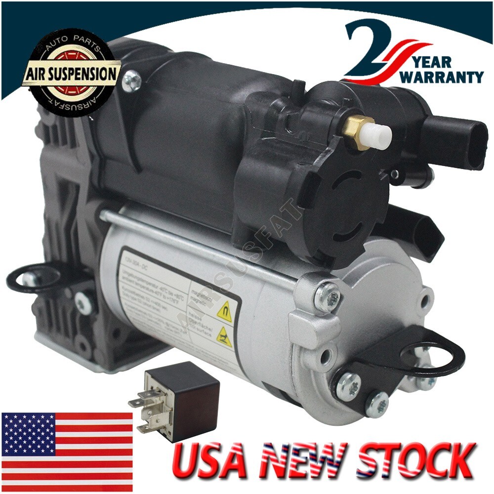 ⭐⭐⭐⭐⭐AIR SUSPENSION COMPRESSOR & RELAY FOR MERCEDES GL ML W164 X164 PUMP US-image