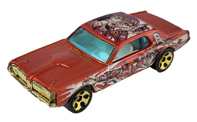 Hot Wheels 2003 Anime   '68 Mercury Cougar   Dark Orange Red 1:64 Diecast Car