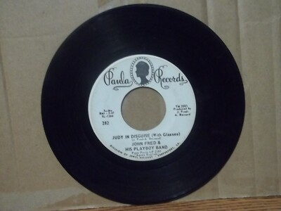 John Fred Judy in disguise - When the lights go out 45 Paula record white label