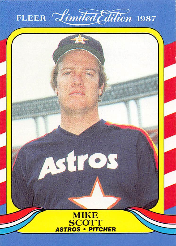 Mike Scott 1987 Fleer Limited Edition Baseball card #38 Houston Astros | eBay Mike Scott 1987 Fleer Limited Edition Baseball card #38 Houston Astros | eBay