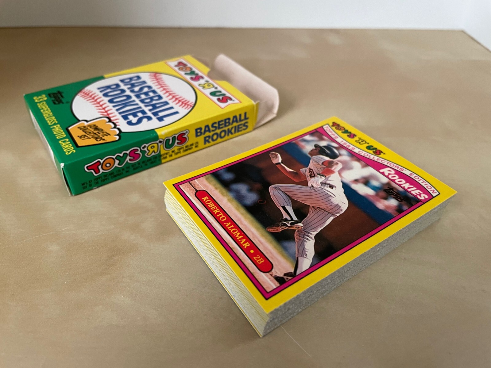 Baseball Card Mini Sets Lot of 10 1987 1988 1989 1990 Topps ToysRUs