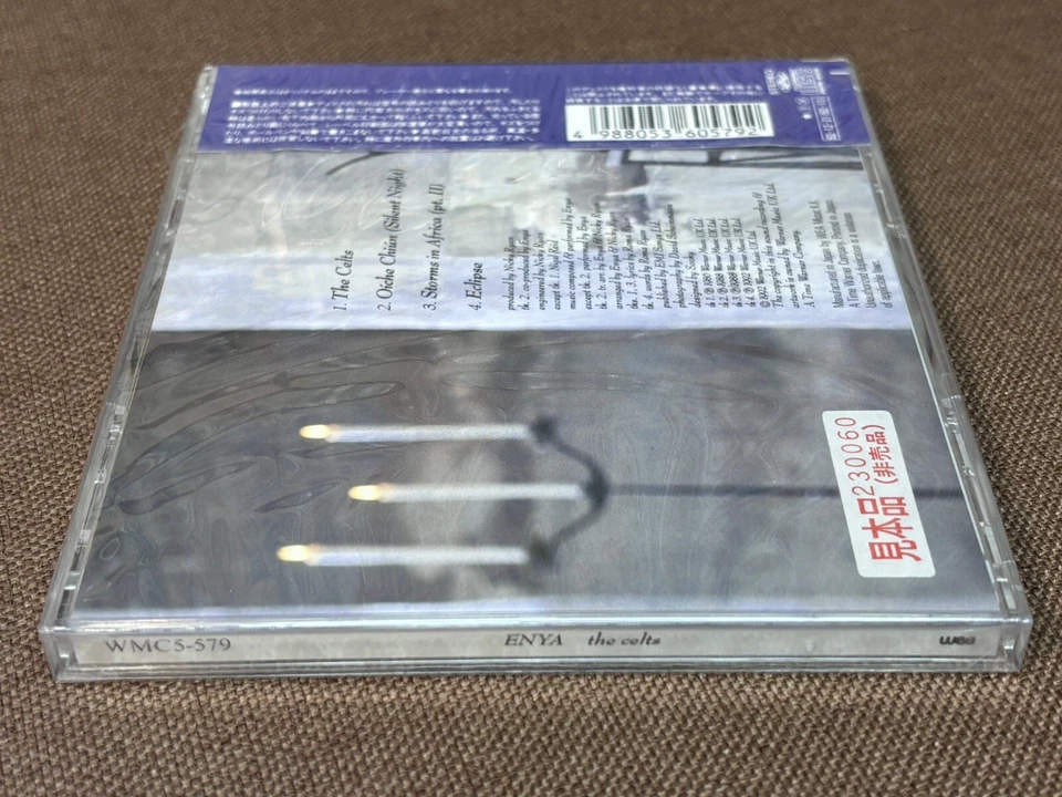 Sealed Promo ENYA The Celts 4 tracks JAPAN 5" MAXI CD WMC5-579 w/ OBI 1992 issue - Image 4 of 4
