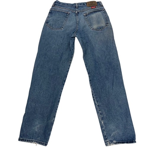 Wrangler Jeans Men's Relaxed Fit Denim Blue Vintage 30x30 USA - Picture 5 of 10