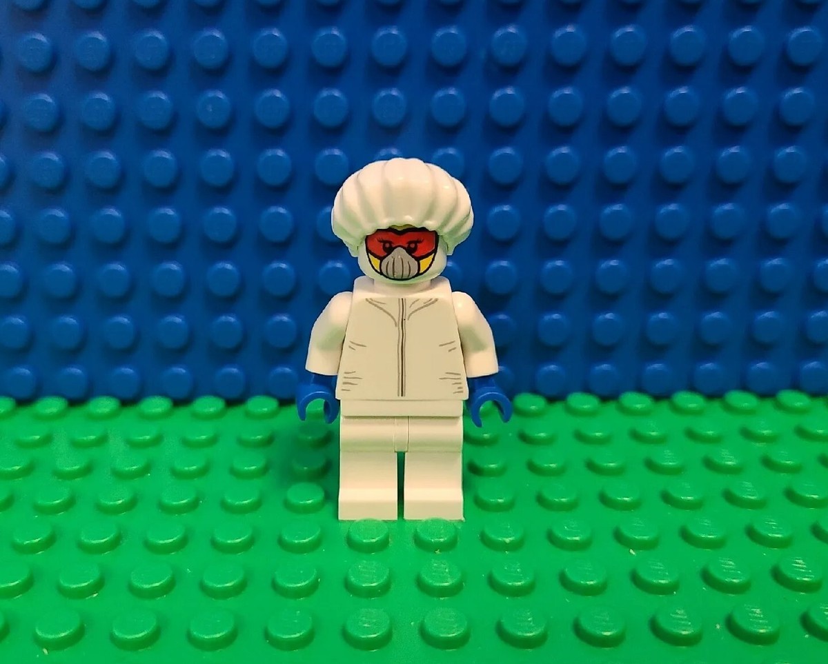 Lego Drone Engineer Minifigure White Jumpsuit City 60230 cyt1029