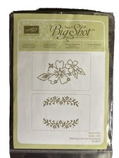 Stampin' Up Floral Affection Textured Impressions Embossing Folder- Retired