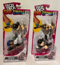 Lot Of 2- Duo Packs - TECH DECK SK8 CREW Series 1 NEW!