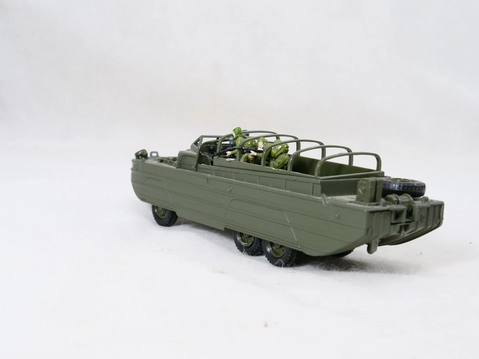 SOLIDO Militare Amphibio GMC DUKW 1/50 Con Soldati Di Plastica - Immagine 2 di 4