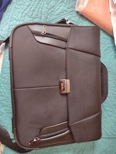 Samsonite Laptop Briefcase - Black with leath...
