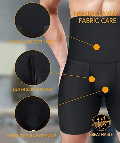 Männer Po-Lifter Hüft Body Shaper mit Pads Booty Hüftverstärker Boxer Unterwäsche USA - Bild 7 von 21