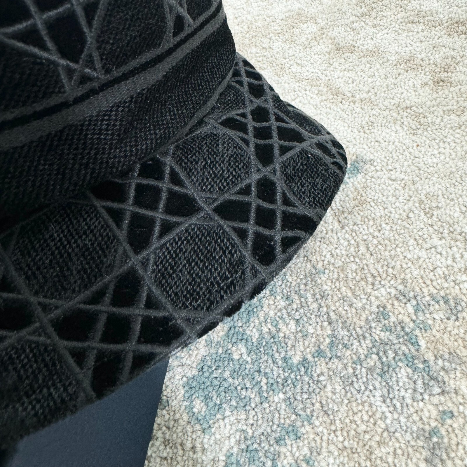 Dior Cannage Black Bucket Hat XS - Luxury Fashion Statement image 3