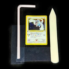 Pokemon Card Crease Tool - Push Down Lifted Edges & Corners - Reduce Creases