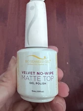 Bio Seaweed - Velvet No-Wipe Matte Gel Top Coat - 0.5 oz