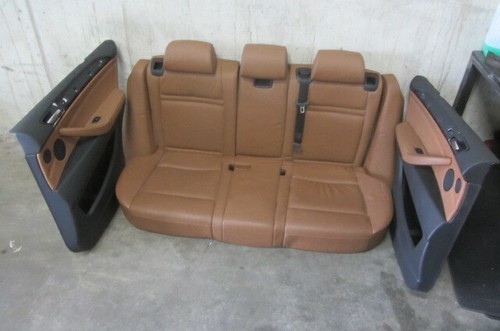 BMW X5 E70 RÜCKBANK Ledersitze Türverkleidung Innenausstattung "Nevada"braun