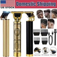 Professional Hair Clippers Trimmer Cutting Beard Cordless Barber Shaving Machine