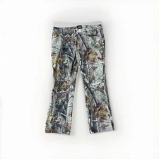 Realtree AP Women's Ladies 5 Pocket Camo Boot Cut Stretch Pants: 18