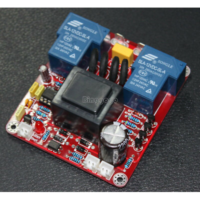 1X Amplifier Board Power Supply Delay Soft start Temperature Protection Board