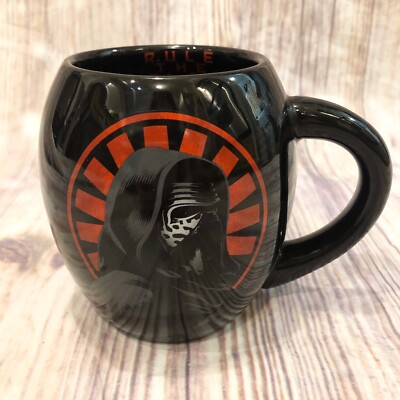 Star Wars Lucas Films The First Order Crush The Resistance/Kylo Ren Coffee Mug
