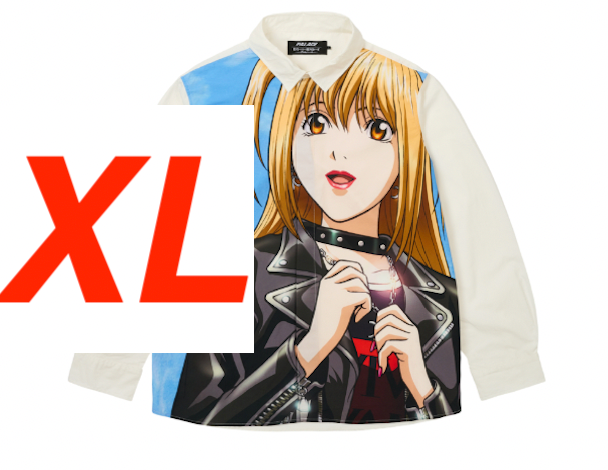 palace skateboards death note new japan shirts misa XL size palace skateboards death note new japan shirts misa XL size