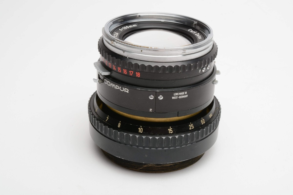 整備品 Hasselblad Zeiss Planar 100mm f3.5 Hasselblad 100mm f3.5 Zeiss Planar C Lens (Black), Modified