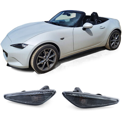 Seitenblinker Schwarz Smoke für Mazda 5 CW 10-13  6 GH 07-13  MX5 ND RX8