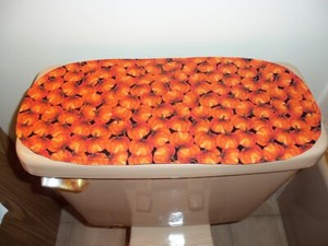 New Fall/Autumn Pumpkin Patch--Sm Table Runner--Toilet Tank Topper--Dresser