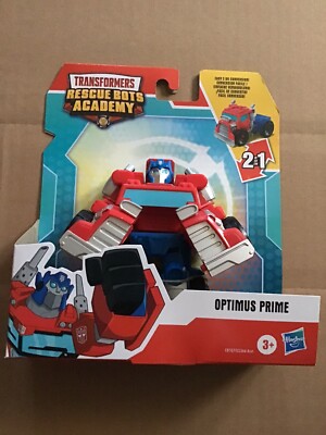 Transformers Optimus Prime Rescue Bots Academy Rescan