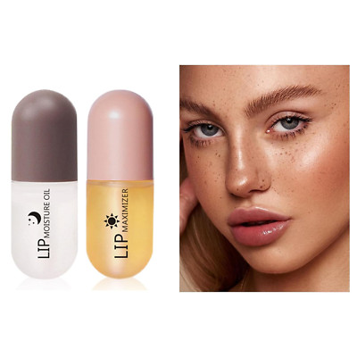 Lip Plumper, Lip Plumping Balm Feuchtigkeitsspendender Klarer Lipgloss Lippenpfl